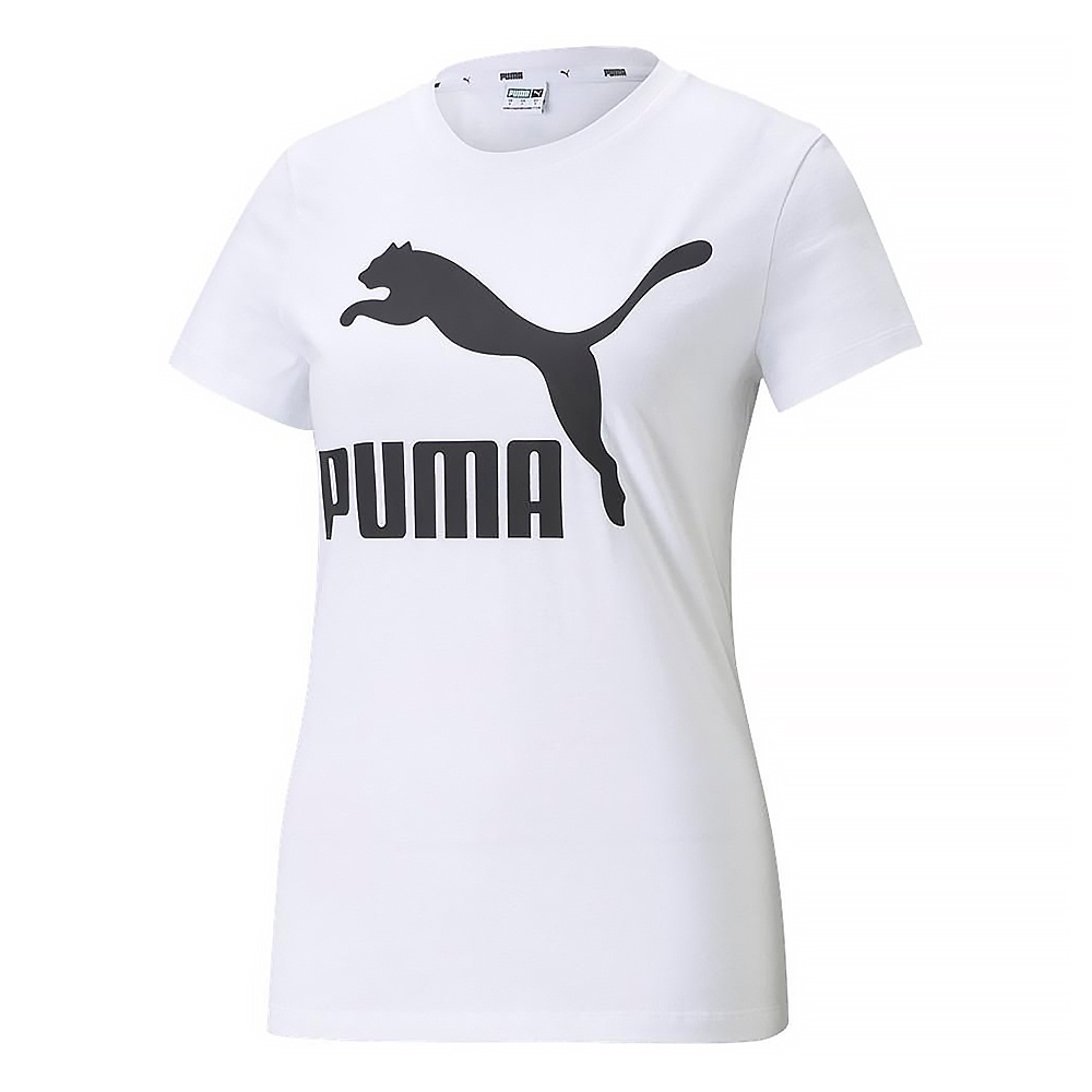 Puma Classics 女 白 流行 休閒 短袖 53007602