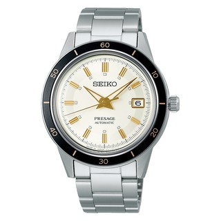 SEIKO Presage 60s style 箱型玻璃經典復刻機械錶 4R35-05A0S / SRPG03J1