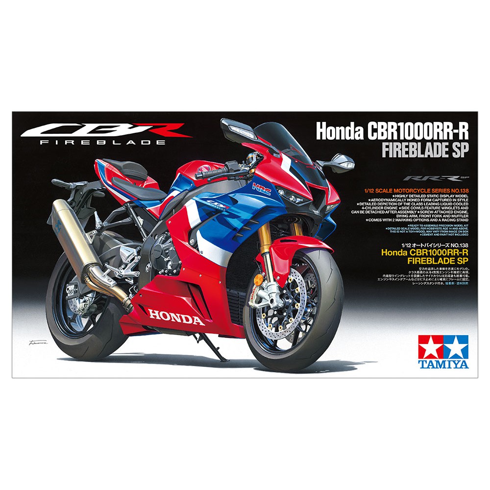 田宮TAMIYA 14138--1/12機車模型Honda CBR1000RR-R FIREBLADE SP