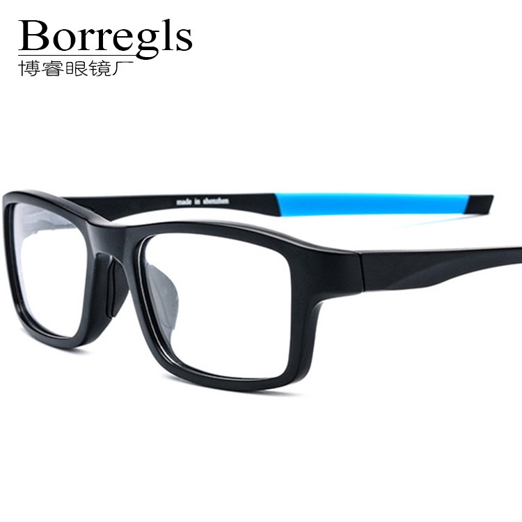 防滑戶外運動眼鏡框騎行TR90眼鏡框籃球眼睛鏡架近視男護目鏡女博睿眼鏡Borregls