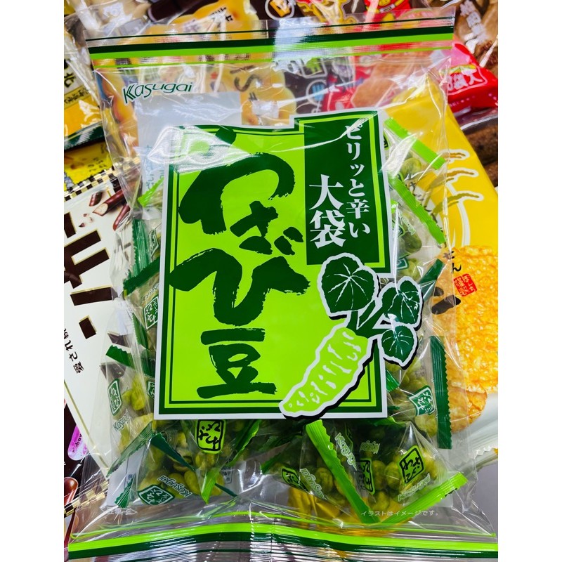 日本 Kasugai 春日井 大袋芥末豆  豆果子  芥末豆 各別包裝