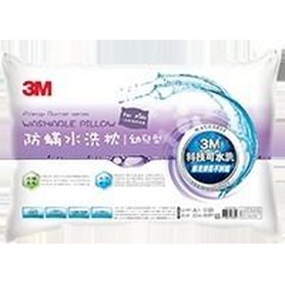 3M 防蹣水洗枕-幼兒型(附純綿枕套)適用2~6歲