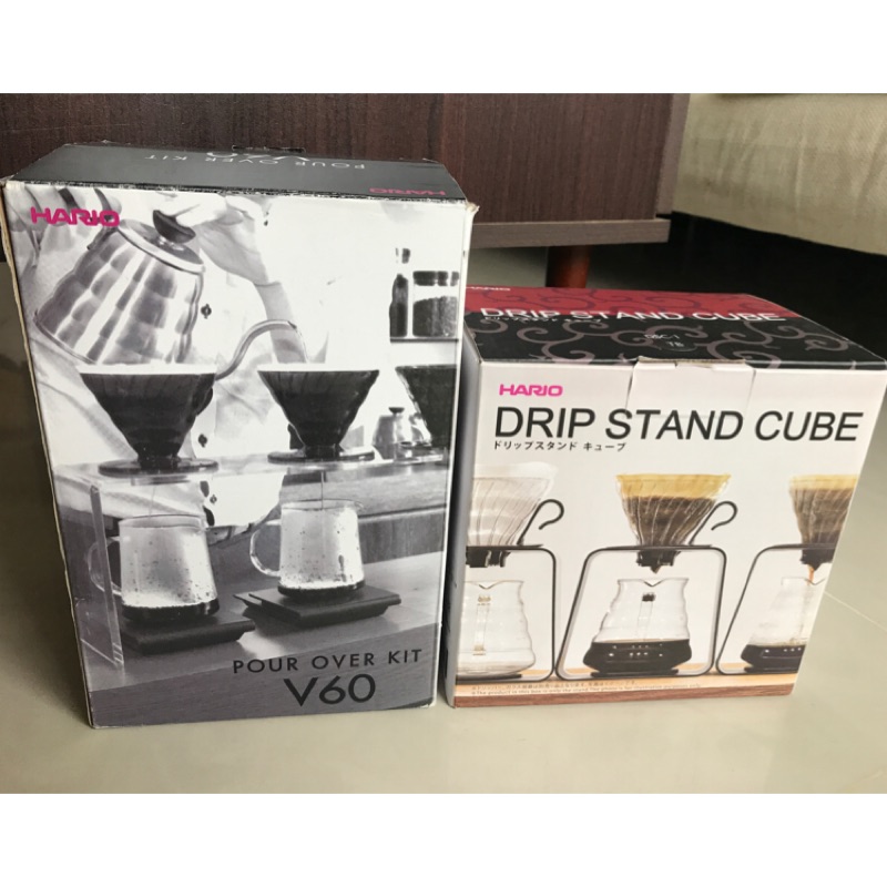 HARIO POUR OVER KIT (ESD-02-EX) 咖啡手沖套組/ DRIP STAND CUBE咖啡手沖架