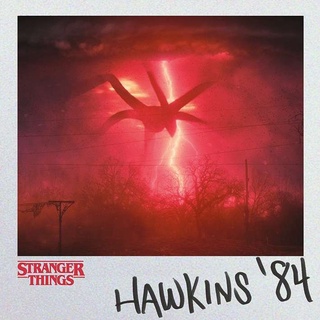 怪奇物語 Stranger Things (奪心魔 Hawkins 84) 無框掛畫 30X30