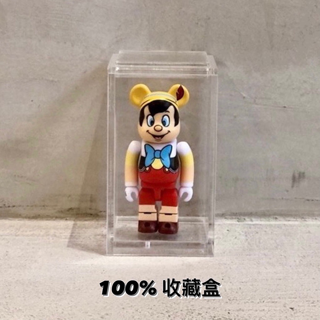 [NiL] Bearbrick Be@rbrick 100% 公仔 玩具 高質感 透明 收藏盒 展示盒 盲盒 庫柏力克熊
