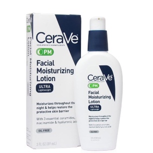 【現貨預購】 CeraVe 適樂膚 AM PM 臉部 玻尿酸修復晚霜 舒緩防護 89ml  Dr.Grace推薦
