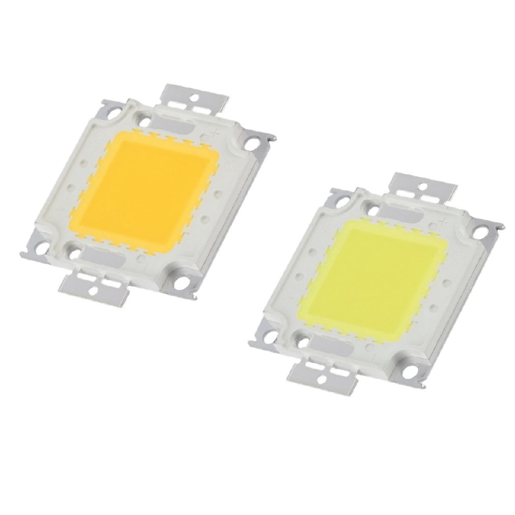 白 暖白RGB SMD LED芯片泛光燈珠30W COB燈珠 投射燈芯片 DIY換光源