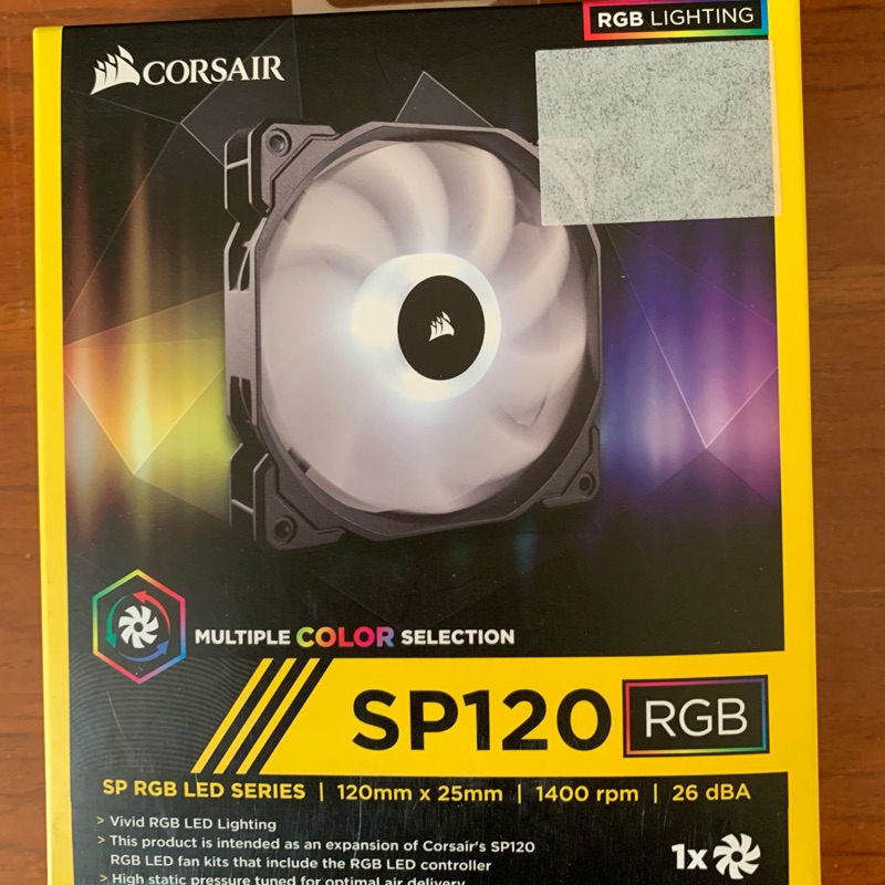 海盜船 corsair sp120 風扇 拆機版