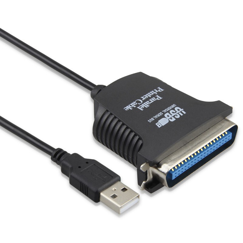 USB轉36pin公 印表機線 LPT 印表機/IEEE1284傳輸線 [免驅動程式] UB-17