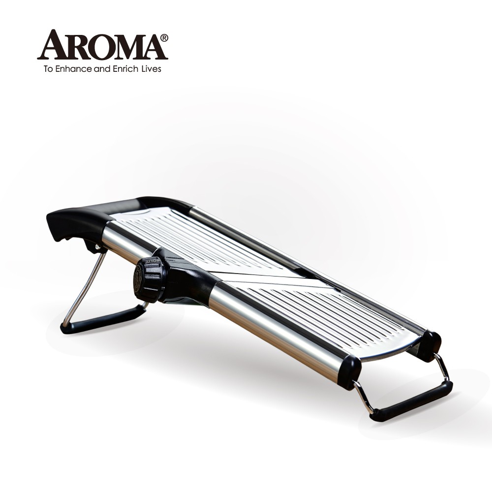 美國 AROMA 304 不鏽鋼 水果 蔬果 切片器 切菜器 切絲器 刨絲器 可切多種厚度 ASL-001