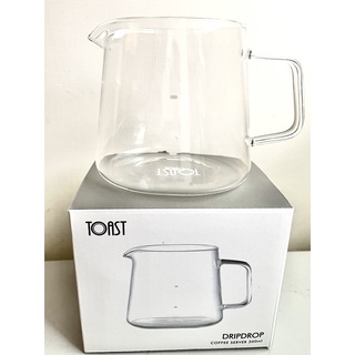 TOAST Dripdrop 高顏值 手沖咖啡壺300ml 玻璃下壺