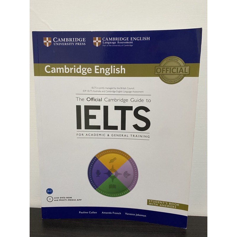 The Official Cambridge Guide to IELTS /雅思官方指南/內附光碟/二手書