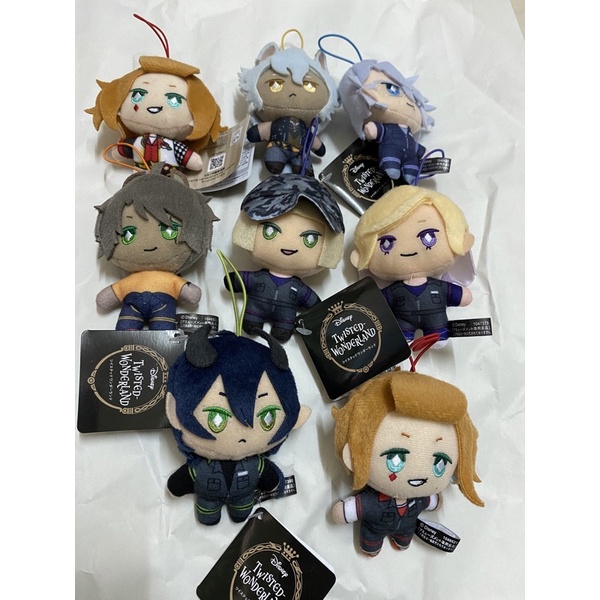 日版扭曲仙境11cm 工作服娃娃-Sega娃娃 海寮Azul 白雪寮Vil 龍寮 紅心寮 獅寮 玩偶 破盤特賣