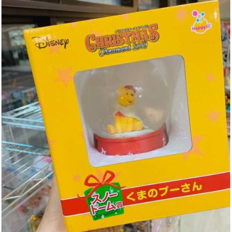 Dona美國代購 預購enesco 迪士尼小熊維尼好朋友驢子屹耳愛心水晶球塑像雪花球雪球公仔擺飾情人節 露天拍賣