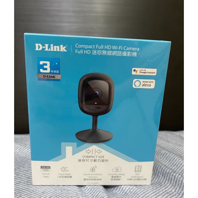 (全新正貨)D-Link 友訊 迷你無線網路攝影機 DCS-6100LH