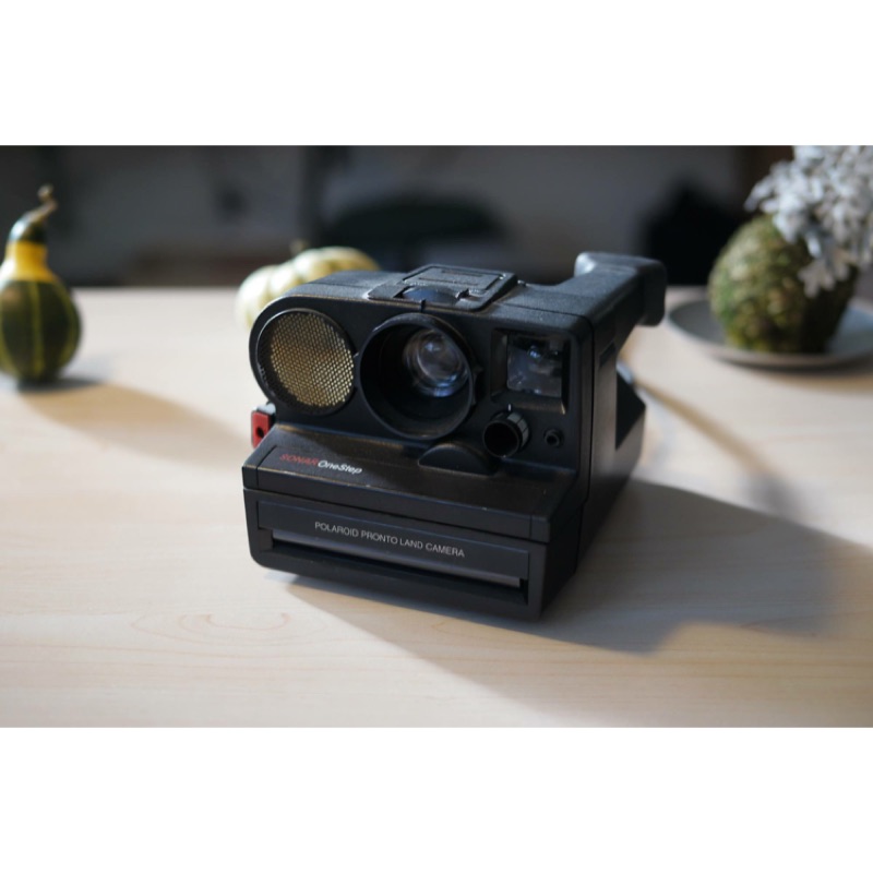 古董 Polaroid寶麗來拍立得 自動聲納對焦一觸即發