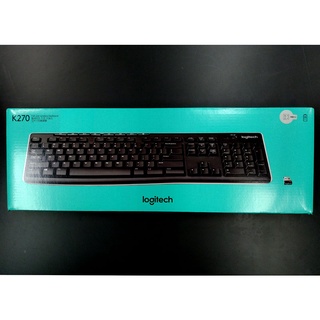 【MR3C】台灣公司貨含稅附發票 Logitech羅技 K270 無線鍵盤(中文版本) 此產品是鍵盤沒有滑鼠