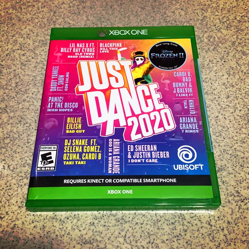 XBOX- JUST DANCE2020舞力全開中英文美版 遊戲片 已開封未使用 免運費 限超取