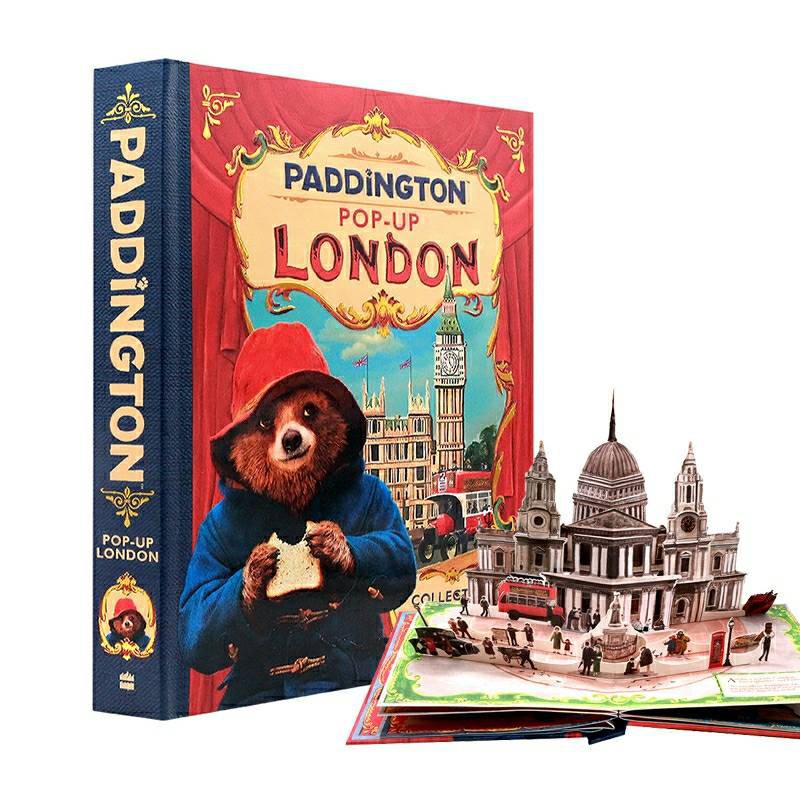 Paddington Pop-up London 柏靈頓熊立體書 倫敦之旅 英文原版 電影立體書 精裝