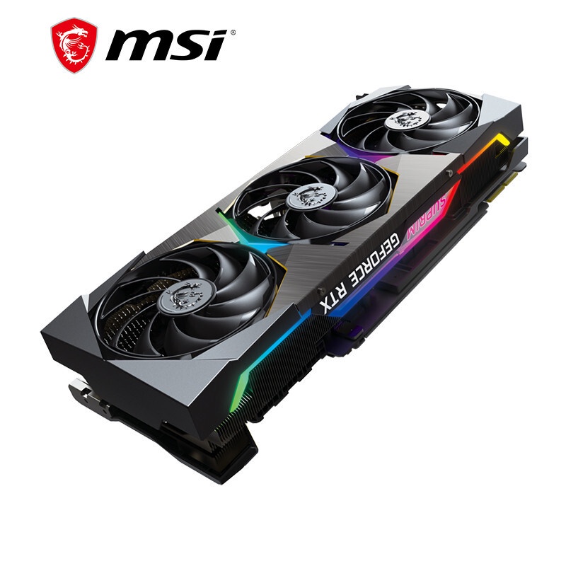 微星（MSI）超龍 GeForce RTX 3090 SUPRIM X 24G 超旗艦 電競遊戲設計智能學習電腦獨立顯卡