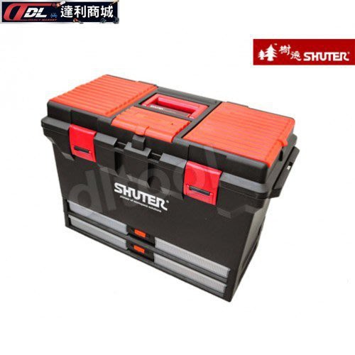 【樹德】工具箱 TB-802 零件箱 收納箱 手提箱 螺絲盒 工具盒，工具箱 零件盒 4.8