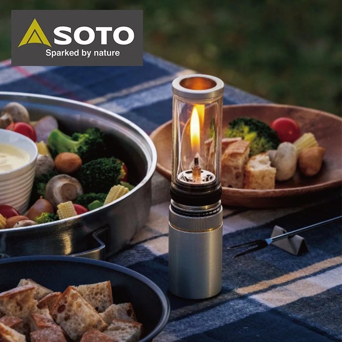 日本SOTO Hinoto無芯瓦斯燭燈/露營燈SOD-251