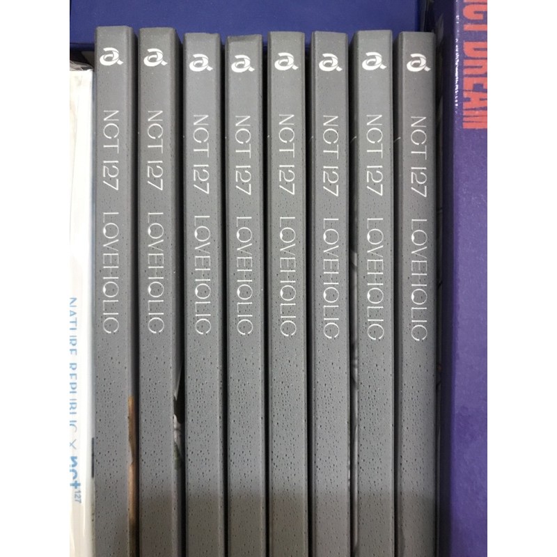 nct127 loveholic 空專 單封 道英馬克楷燦泰容在玹泰一悠太Johnny廷祐