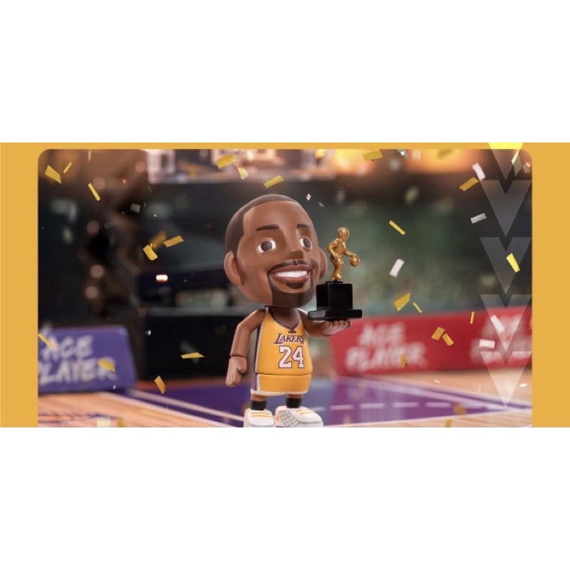 Kobe Bryant NBA 王牌化身 榮耀系列-常規賽MVP公仔