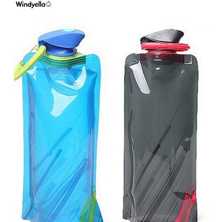 📣Windyella優品🎉700ml登山折疊運動水壺 戶外可攜式環保水袋