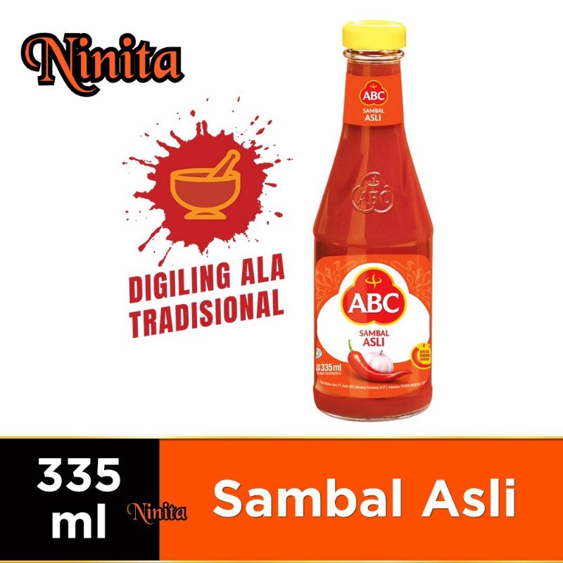 🌶️ABC Saus Sambal Asli 335mL 印尼 辣椒醬