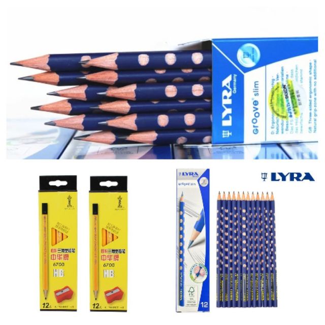 優惠三角練習筆德國lyra藝雅細款hb三角洞洞筆中華粗款兒童用三角鉛筆中華6700hb兒童學習三角鉛筆矯正握筆姿勢