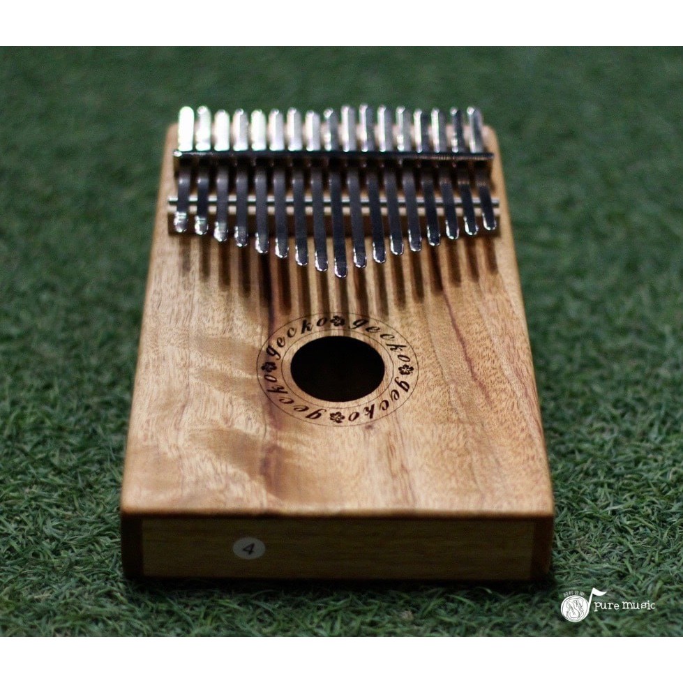 [純粹音樂社] GECKO Kalimba K17CA 卡林巴琴 (拇指琴 ) 香樟木單板-限量贈送專用軟盒