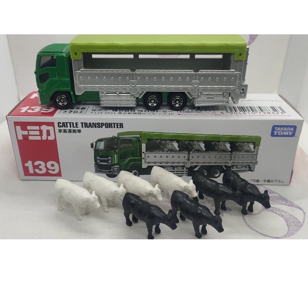 現貨 Tomica 多美139 Cattle Transporter 家畜運搬車牛車 蝦皮購物