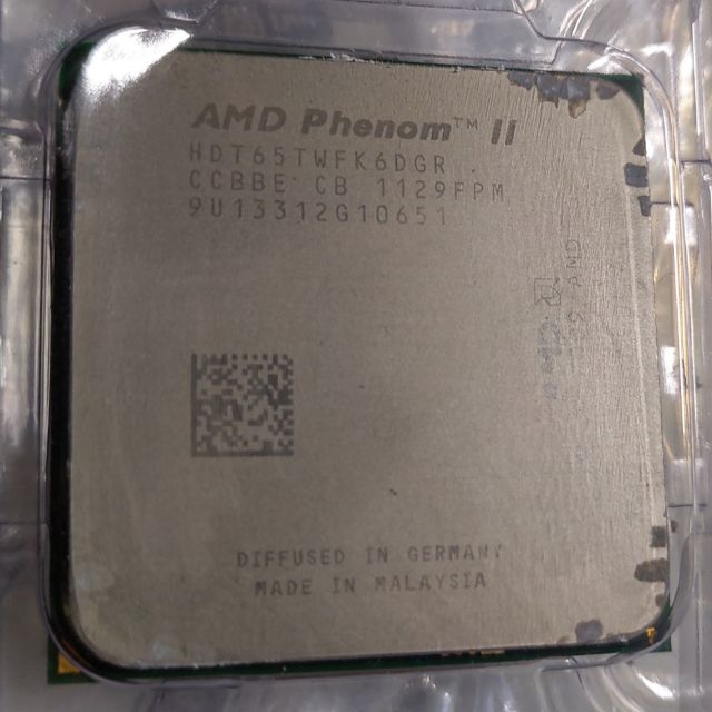 AMD PHENOM II X6 1065T 六核心處理器CPU AM3主機板可安裝HDT65TWFK6DGR