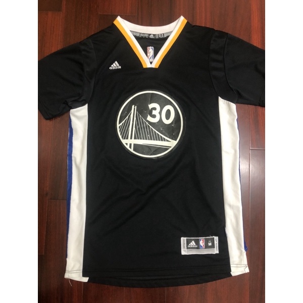 Adidas NBA Curry #30咖喱小子金洲勇士短袖球衣SW