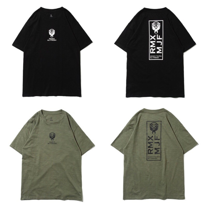 REMIX ’ 20 S/S RMX MJF TEE 黑 軍綠 短袖 背心 手套 毛巾 瘦子E-so