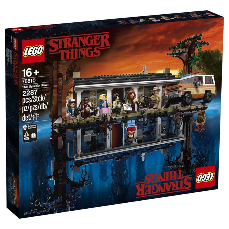 《傑克玩樂高》LEGO 樂高 75810 怪奇物語 顛倒屋 StrangerThings