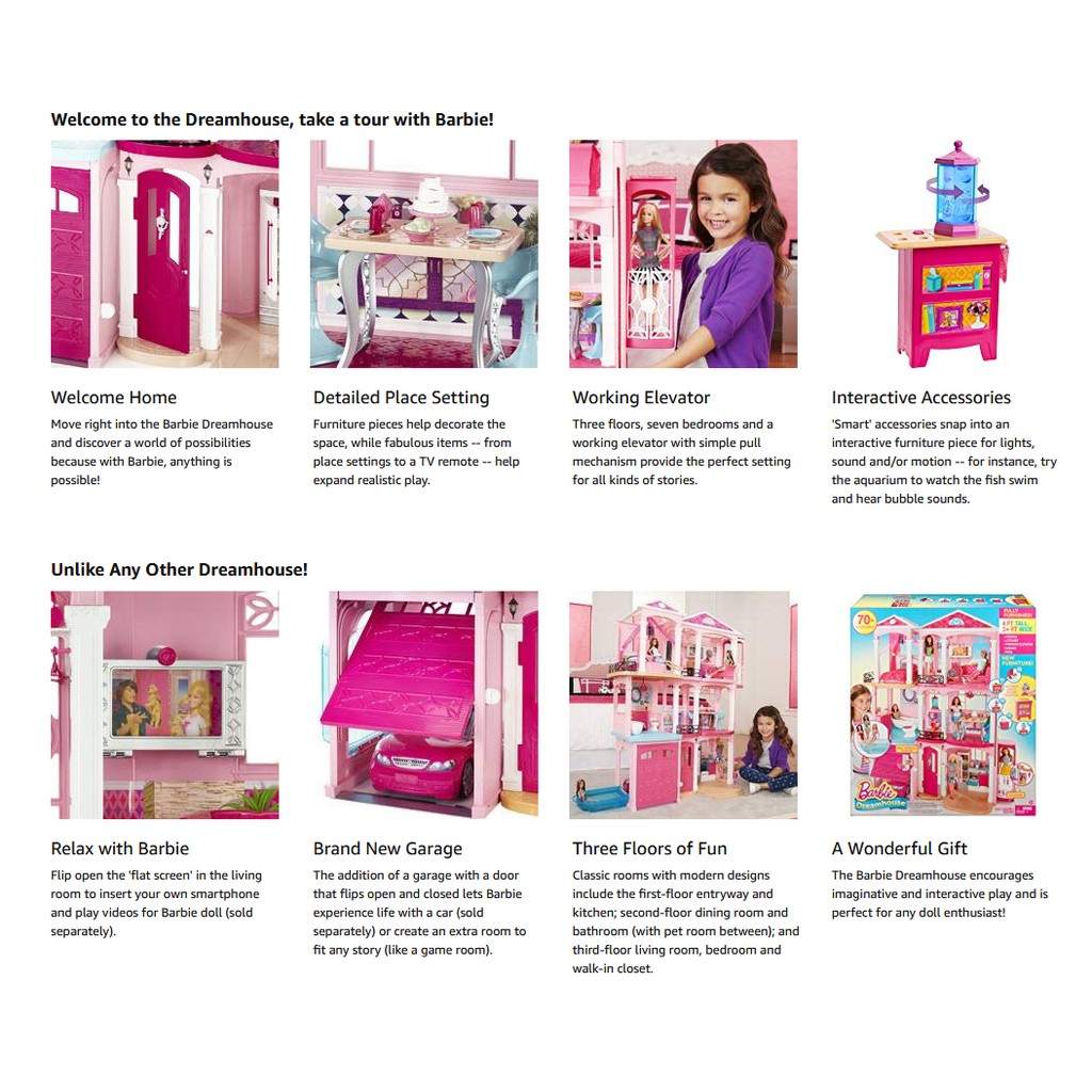 barbie dream house garage