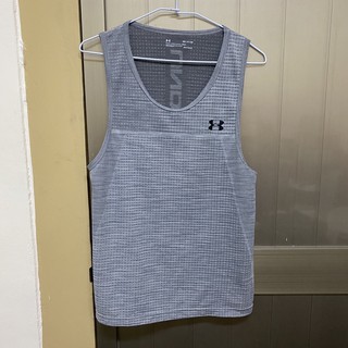 《二手名牌》Under armour 慢跑 運動 背心 重訓 透氣排汗1345314