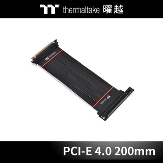 曜越 TT Premium PCI-E 4.0 200 / 300 / 600mm 延長線 (配備垂直轉接器)