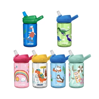 【CAMELBAK】美國CAMELBAK EDDY+ kids兒童吸管運動水瓶 ｜400ml｜多款圖案|吸管式|學習杯