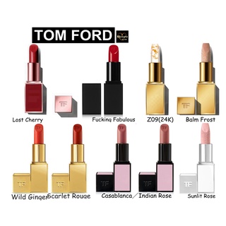 EUstore現貨►Tom Ford限量唇膏Lost Cherry紅管24K金箔變色潤唇膏Scarlet Rouge金管