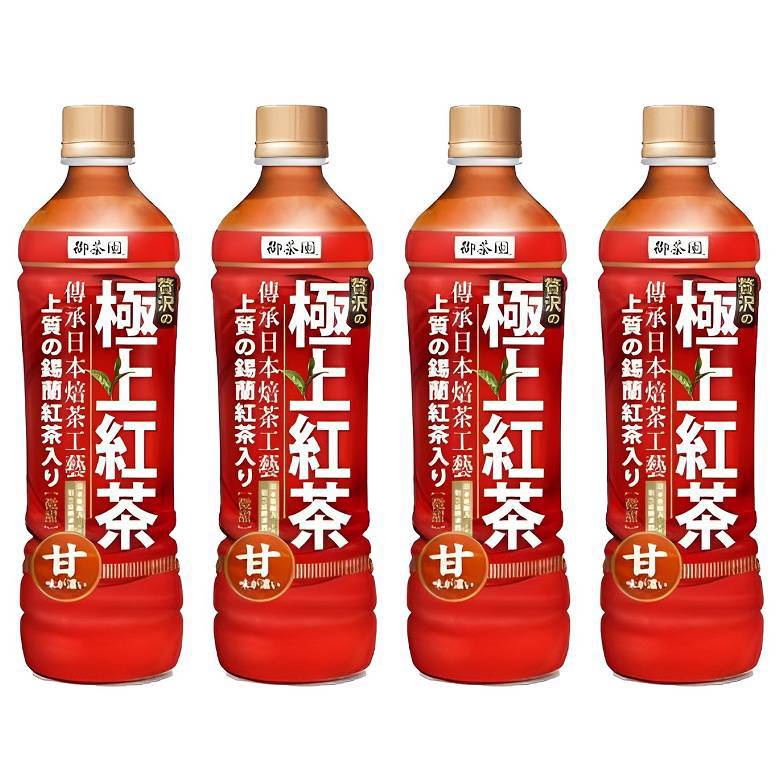 御茶園 特上紅茶(550mlx4瓶/組)[大買家]