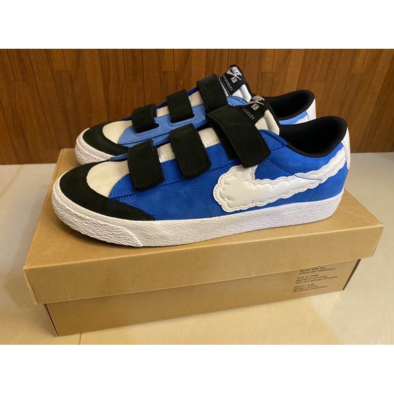 【S.M.P】Kevin Bradley x Nike SB Blazer Low 天堂 藍白 CT4594-400