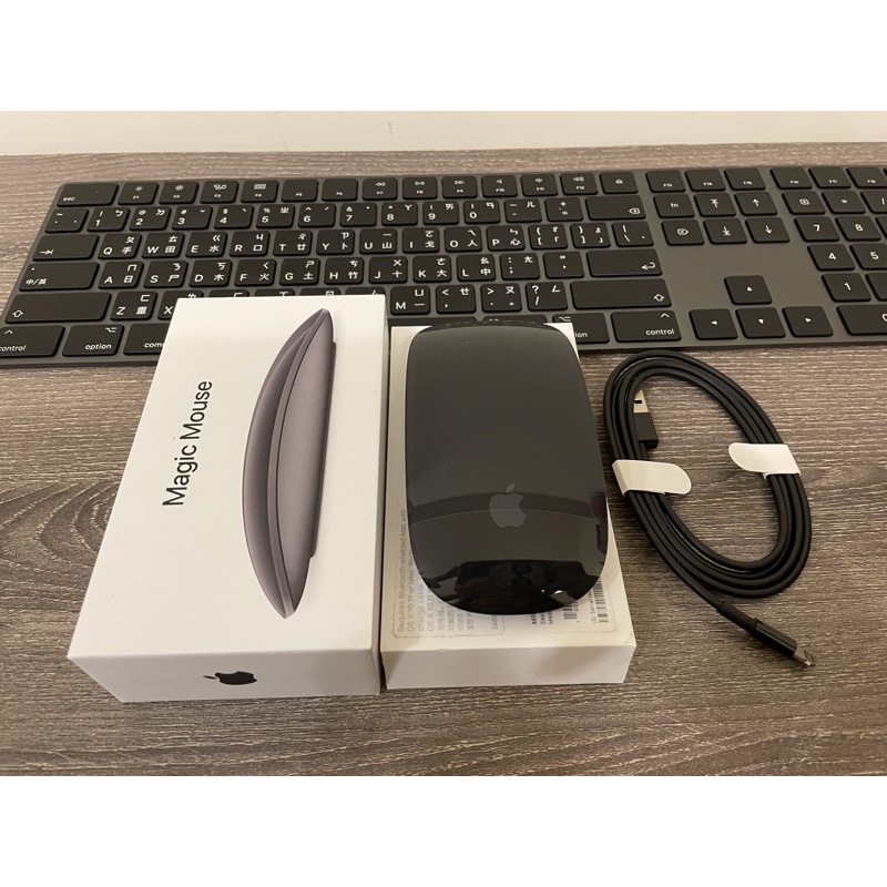 近全新！蘋果原廠滑鼠Apple Magic Mouse2 太空灰色