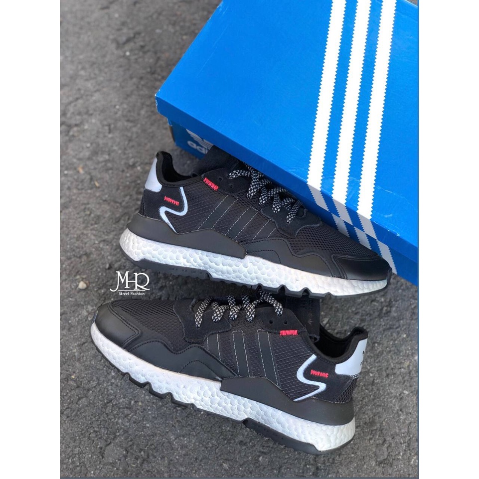 [MR.CH] Adidas NITE JOGGER 黑銀 3M反光 FV4137