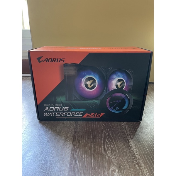 AORUS 技嘉 WATERFORCE 240 (ARGB燈光銘版一體式水冷散熱器)