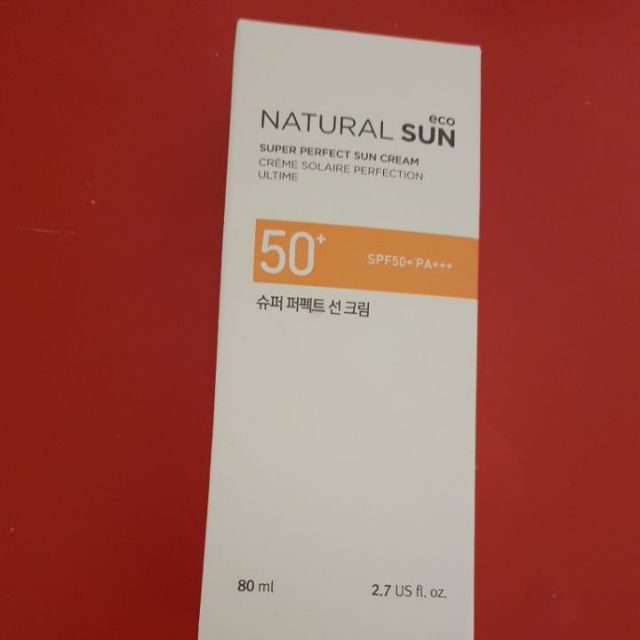 韓國防曬乳  NATURAL  SUN eco SPF50+