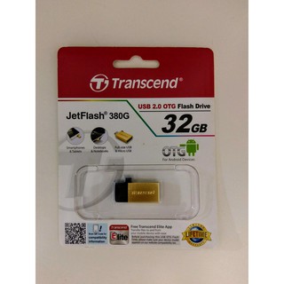 創見 JetFlash 32G USB 2.0 OTG 行動儲存碟