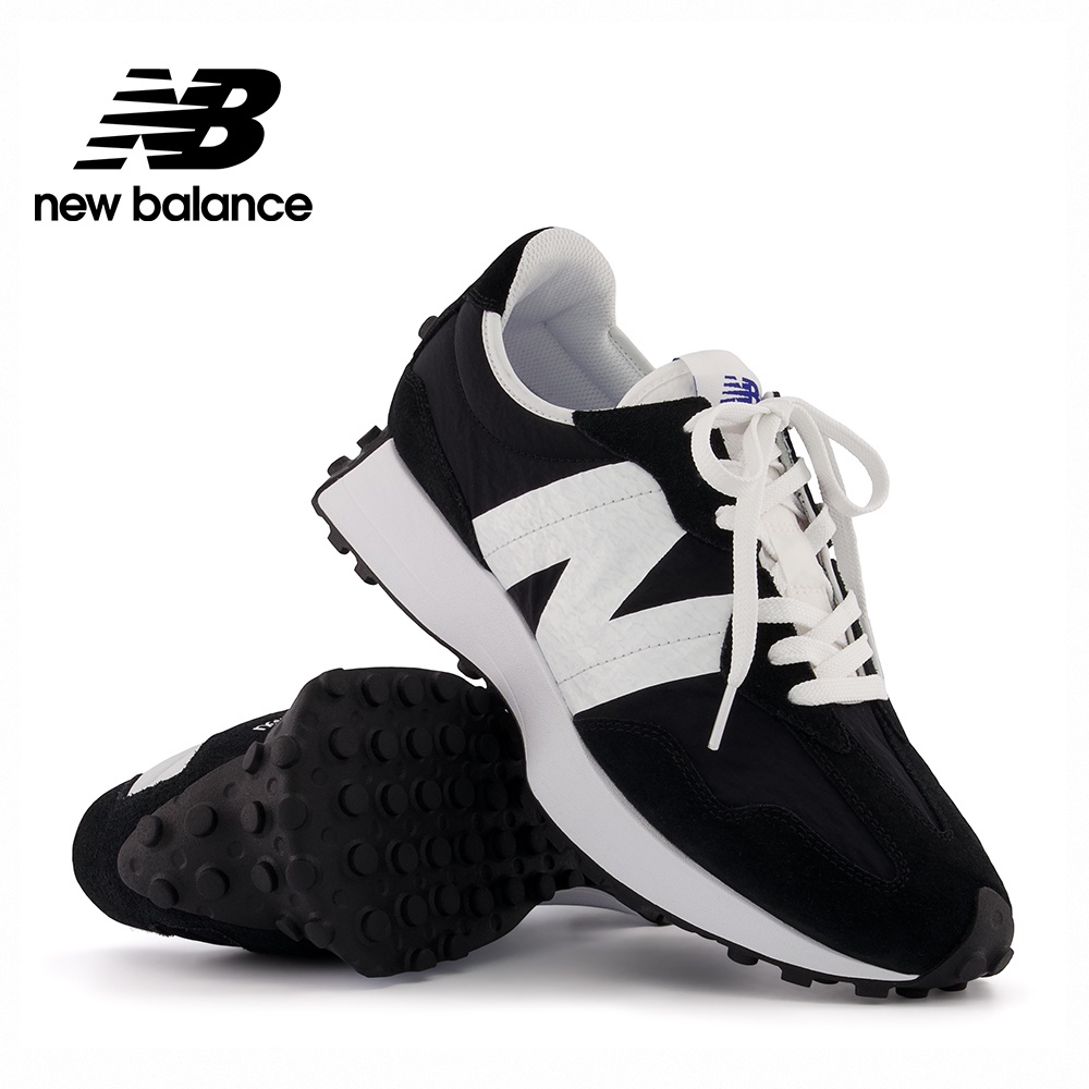 【New Balance】 NB 復古運動鞋_中性_黑白色_MS327LF1-D楦 327